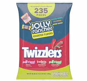 JOLLY RANCHER and TWIZZLERS Assorted Fruit Flavored Candy