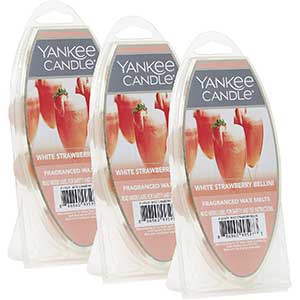 Yankee Candle White Strawberry Bellini Wax Melts